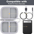 Baval Hard Carrying Travel Case for PLAUD Note/Note Pro AI Voice Recorder,Compatible with Digital Recorder and Magnetic