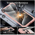 ESR iPhone 15 Pro Case Set, Individual Lens Protectors, Full-Coverage Military-Grade Protection, Clear Pink