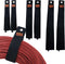 Dura-Gold Heavy Duty Extension Cord Organizer Strap Wraps, 6 Pack for Cords, Hoses, Cables, Tools - Garage Organization