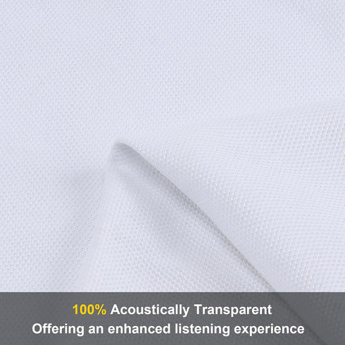 28" 54" x Speaker Grill Cloth, Stereo Grill Mesh Fabric, Abrasion Resistant for Replacement Home Speaker Stage Audio