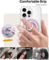 Orivienta 360 17/16/15/14/13 Magnetic Phone Grip for MagSafe Ring Holder, Rotation Phone Grip Stand Finger Kickstand
