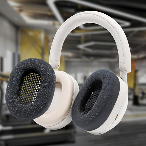 WC SweatZ XM5 Protective Headphone Ear Covers for Sony WH1000XM5, Sweatproof & Easily Washable, Only Compatible with