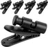 Giantree 5-Pack Headphone Clips Headset, Black Headphones Cords Clip, Clothing Shirt Clips Cordes