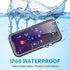 SPORTLINK Waterproof Case for iPhone 13 Pro, Built-in Screen Protector, Full Body Shockproof Dustproof IP68 Case (Black)