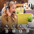 Trucker Bluetooth Headset, V5.2 Wireless with Upgraded Microphone, AI Noise Canceling, On Ear for Driver Office