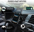 iHome Setup, Metallic Gravity Air Vent Phone Mount, Wide Compatibility, Effortless Secure Grip