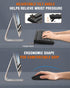 Wireless Keyboard and Mouse Combo, EDJO Silent Full Size USB Keyboard with Long Battery Life for Computer, Laptop, PC