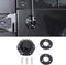 Voodonala Jeep Radio Antenna Base Cover, Fit for Jeep Wrangler 2007-2025+, ABS Black Exterior Accessories
