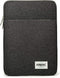 Kinmac Black 360° Waterproof Vertical Style Laptop Sleeve with Pocket for 14 and 13.5 inch MacBook