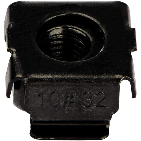 StarTech.com StarTech 50-Pack 10-32 Square Hole Cage Nuts and Installation Tool for 19"