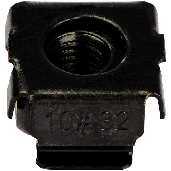 StarTech.com StarTech 50-Pack 10-32 Square Hole Cage Nuts and Installation Tool for 19"