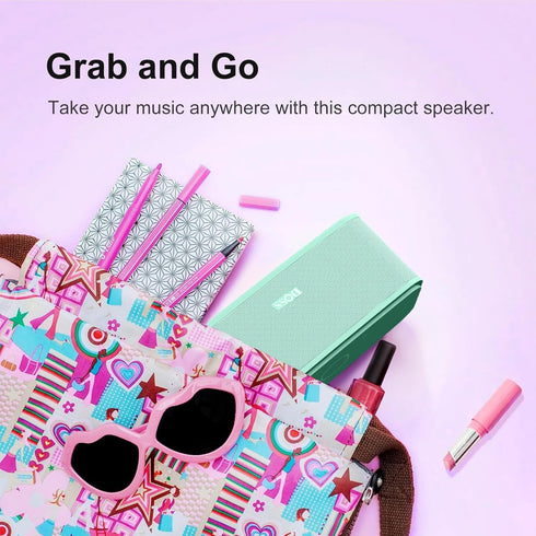 DOSS Bluetooth Speaker, SoundBox Touch Portable Wireless Speaker with 12W HD Sound, IPX5 Water-Resistant, 20H Playtime