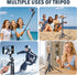 Hesheng Stick,71" iPhone,360Rotation Selfie Tripod for with Wireless Remote,Portable Aluminum Cellphone Stand,Vlog Live