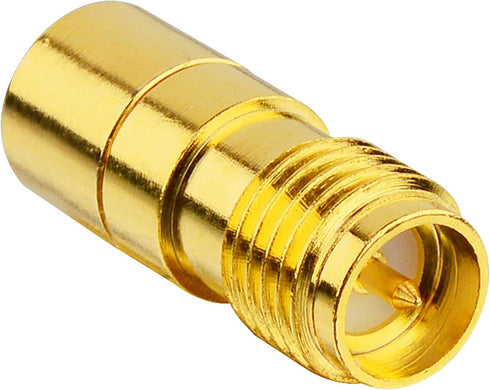 Coaxial Terminators DC to 6GHz RP SMA Female Connector, In-Line RF Coaxial Matched Terminator Pack of 2