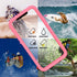 Cozycase Waterproof iPhone 11 Case with Built-in Screen Protector, Full-Body Rugged Bumper Cover, Shockproof (Pink)
