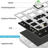 HONKID LE-20 3mm) Keyboard Foam, Sound Dampening Foam for Mechanical Keyboard Bottom, Made of Poron, Black (H
