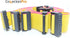 PC Accessories 20P 60cm Yellow Flat Ribbon Cable with 2.54mm 0.1" FC 20 Pins Female to Female Connector