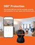 SensForge 2.5K 360 2-Day 64GB (1, Pan-Tilt Security Camera, Dual-Band WiFi Camera for Home, Free AI Human & Pet