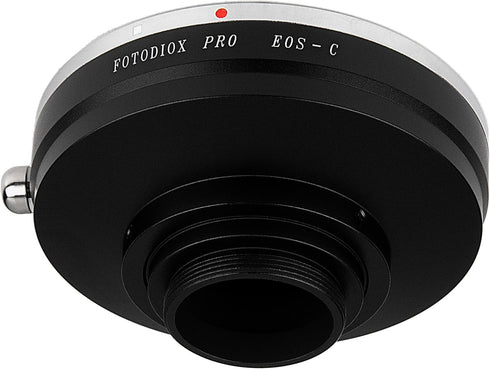 Fotodiox Pro Lens Mount Adapter for Canon EOS EF and EF-S Lenses to C-Mount Cameras