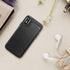 LETO iPhone XR Case, Black Leather Wallet Flip Folio Cover with Kickstand Card Slots for Girls Women