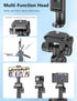 SelfieShow 72" Phone Tripod & Selfie Stick, Extendable Cell Phone Tripod Stand with Detachable Remote&Phone Holder