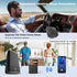 MIPEACE Bluetooth Audio Adapter for Headphones, Bluetooth 5.3 Receiver, 3.5mm Aux Wireless Adapter, Black