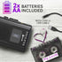 KLIM K8 Cassette F1 Cassette Tape Player Portable with Headphones - Recorder - New Version - AM/FM Walkman - Built