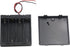 Pack of 2 AA Battery Holder with Switch, 4X 1.5V 6V Battery Holder with Leads