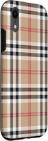iPhone XR Checkered Plaid Gingham Pattern Case