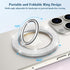 GVIEWIN Magnetic Phone Ring Holder, Compatible with MagSafe, Adjustable Kickstand for iPhone 15 Pro Max/Pro/Plus