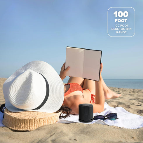 Altec Lansing HydraMicro - Waterproof Bluetooth Speaker, Lightweight & Portable for Travel & Outdoor