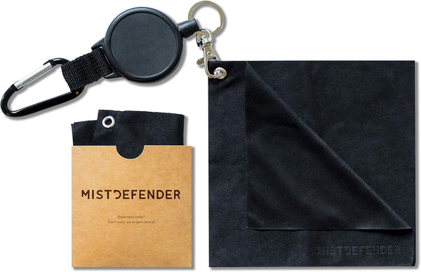 Lens Cloth and Retractable Reel for Outdoor Photography, Eyeglasses, Camera Lenses, Electronics, Sport Goggles and More