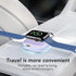 Portable Travel Charger for Apple Watch Series 8, Wireless iWatch Charger 1200mAh Power Bank with Charging Cable