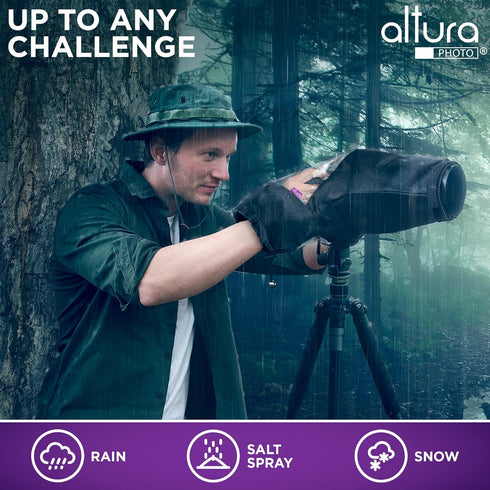 Altura Photo Waterproof Rain Cover for DSLR Cameras
