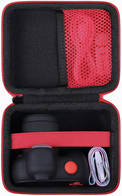 khanka Hard Carrying Case for MOREXIMI Kids Camera, Digital Camera Case Only (Black)