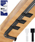 BTPIEL 80PCS Hook and Loop Cable Ties, Under Desk Cable Management, Adhesive Cable