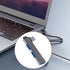 Tuygn USB3.0 1 USB3.0 2 USB2.0 Lightweight Hubs Adapter USB Splitter for Laptops PC with and Port Compactly