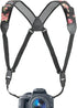 USA Gear DSLR Camera Strap Chest Harness with Quick Release Buckles, Floral