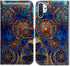 Note 10 Plus Leather Case for Samsung Galaxy, Gorgeous Colours Circle Card Slot Wallet Cover