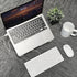 Macally Small USB C Keyboard, Plug & Play Wired Apple Keyboard for Mac mini, MacBook Pro/Air, iMac, iPad, Windows