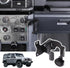 Car Multifunctional Cell Phone Holder, 2-in-1 Center Console Holder, Compatible with Ineos Grenadier