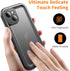 Cozycase iPhone 14 Waterproof Shockproof Dustproof Case, Heavy Duty 360 Full Body Military Grade with Screen Protector