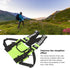 Radio Chest Harness Bag, Universal Two Way Adjustable Oxford Cloth Radio Vest Rig with Front Pack Pouch, Fruit Green