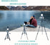 Vlogging Kit for YouTube, iPhone & Android Phone, Includes Two Tripods, Light, Microphone, Remote, and Jack Adapter