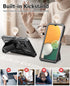 TPU Soft Shock Proof Case for Samsung Galaxy A13 5G - Heavy Duty Military Grade Rugged Cover with Kickstand (Black).
