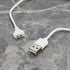 2PCS Magnetic USB DC Charger Cable, 1m Replacement Charging Magnet Cord, 5mm Pitch for Wall Charger, Power Bank,