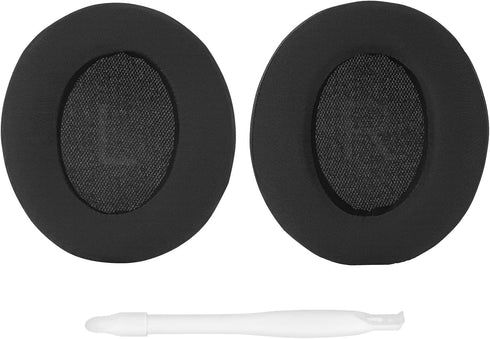 Geekria Sport Cooling-Gel Replacement Ear Pads for Anker Soundcore Life Q45 Headphones (Black)