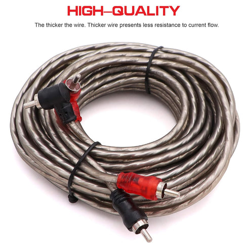 Jeemiter 4 Gauge Car Amp Wiring Kit for Subwoofer, Amplifier Install Wiring Kits for Radio, Speakers, and Connections