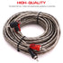 Jeemiter 4 Gauge Car Amp Wiring Kit for Subwoofer, Amplifier Install Wiring Kits for Radio, Speakers, and Connections