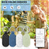 TUDIOW 4 Pack Samsung Galaxy SmartTag2 Case, Waterproof Silicone Anti-Lost Scratch Resistant Cover (Black&White&Navy